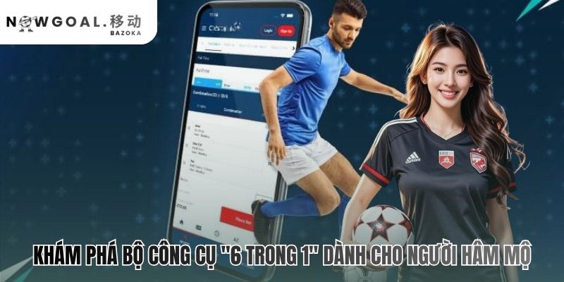 Bộ công cụ 6 trong 1 cung cấp cái nhìn toàn cảnh về trận đấu