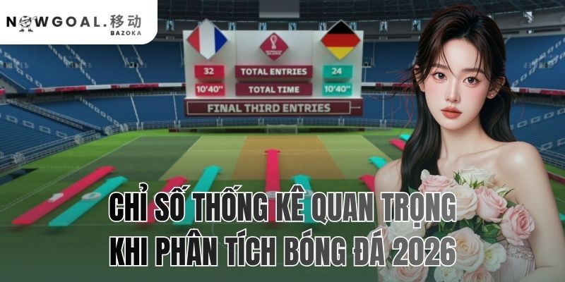 Chỉ Số Thống Kê Quan Trọng Khi Phân Tích Bóng Đá