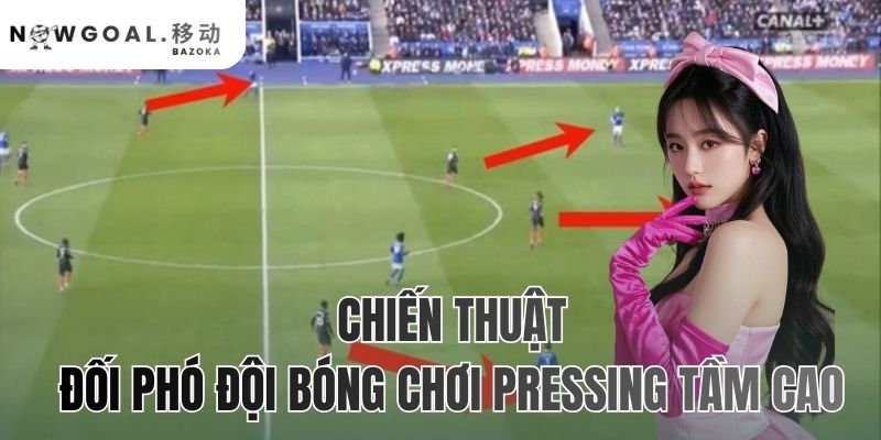 Chiến Thuật Đối Phó Đội Bóng Chơi Pressing Tầm Cao