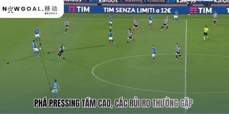 Build-up từ tuyến dưới: nguyên tắc & cách triển khai có rủi ro cao