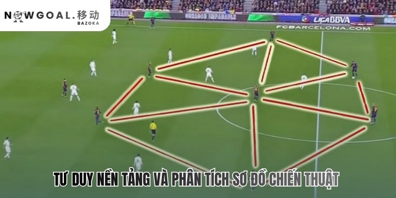 Cách phân tích thế trận bóng đá trong 90 phút bắt đầu từ sơ đồ